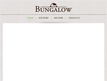 Tablet Screenshot of bungalowdecor.com